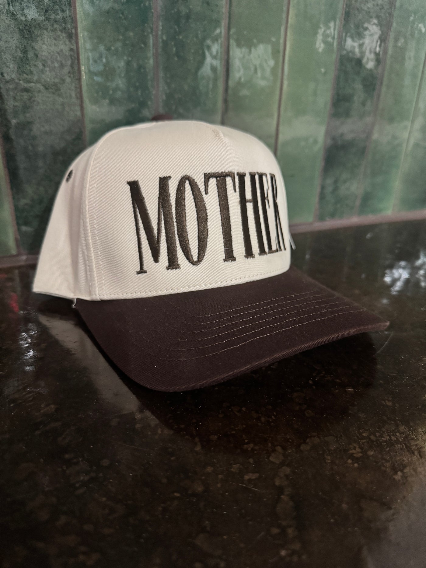 Mother Two Tone Trucker Hat- Chocolate Brown