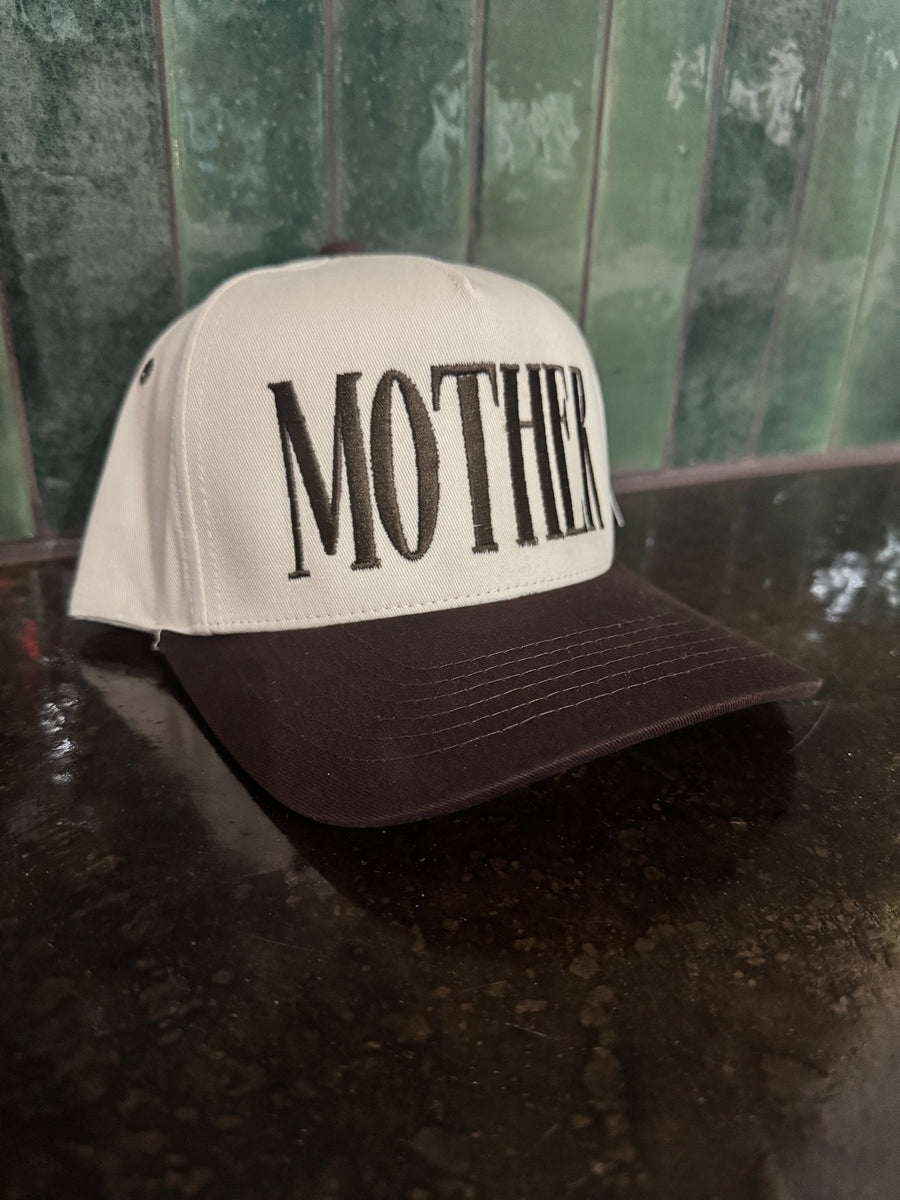 Mother Two Tone Trucker Hat- Chocolate Brown