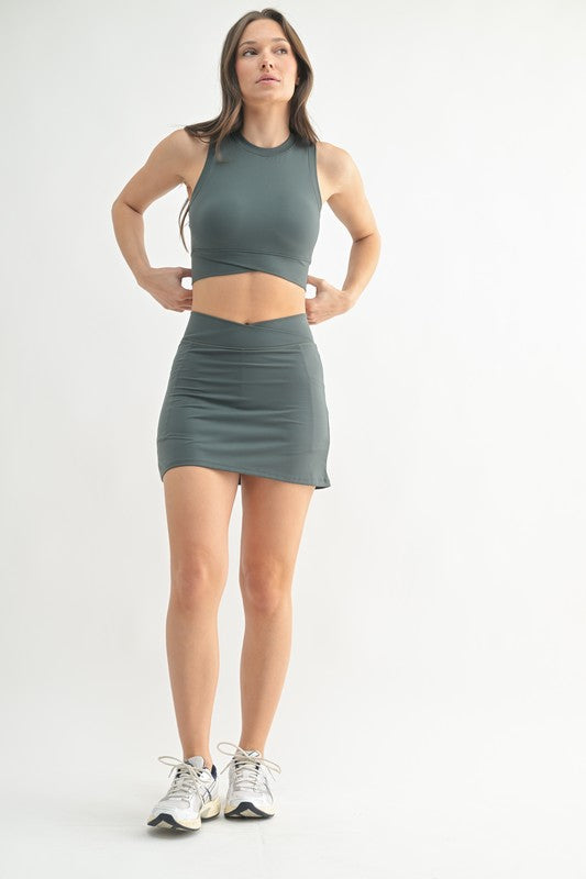 Riley Sport Skirt - Urban Grey