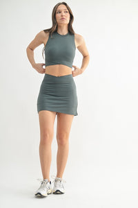 Riley Sport Skirt - Urban Grey