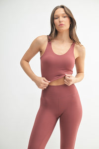 Raylinn Red Pear Sports Bra