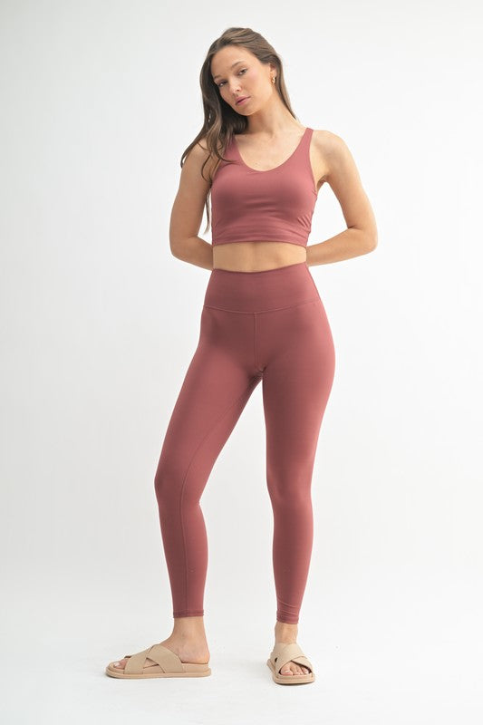 Raylinn Red Pear Sports Bra