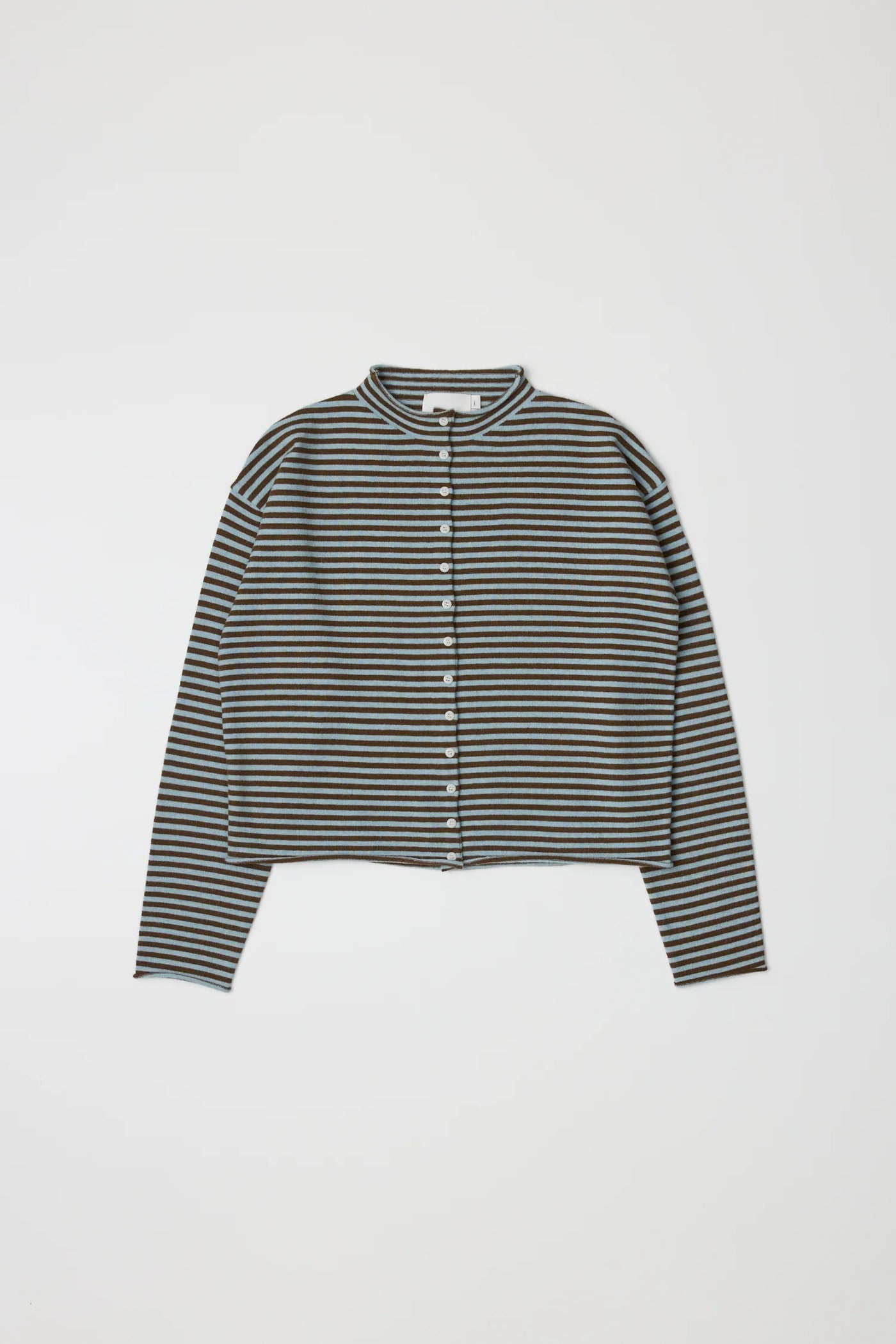 Elisa Cardigan - Blue/Brown