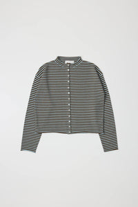 Elisa Cardigan - Blue/Brown