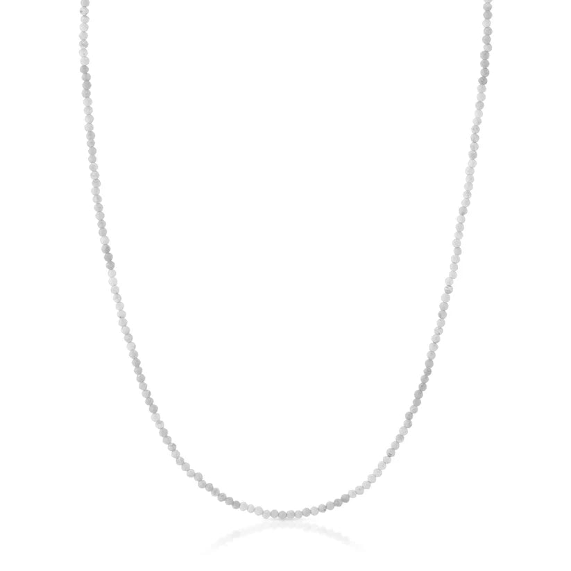 Moonstone Beaded Gold Filled Necklace