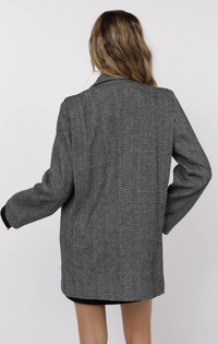 Femme Energy Shoulder Pleat Blazer