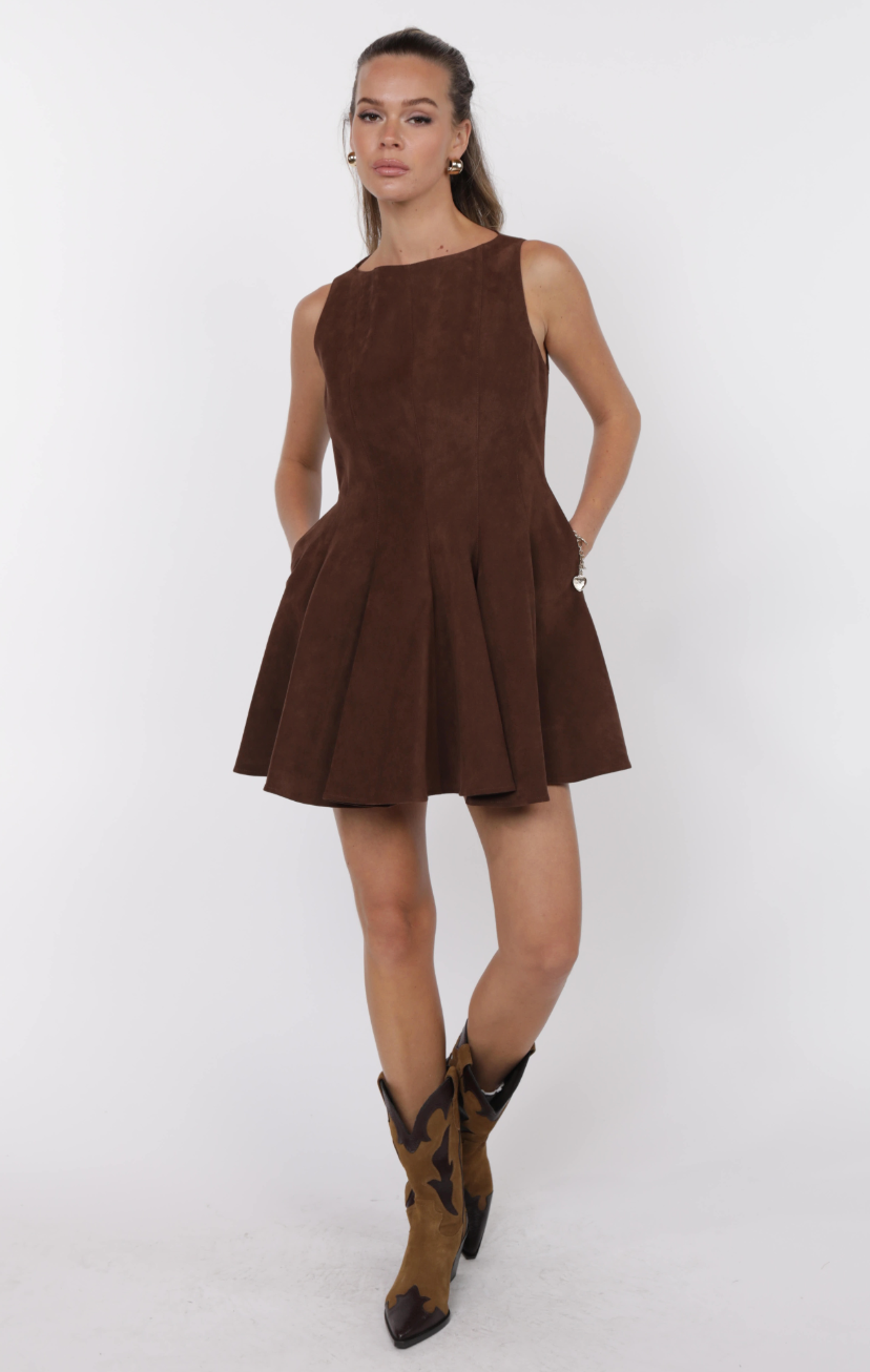 Far West Faux Flare Dress