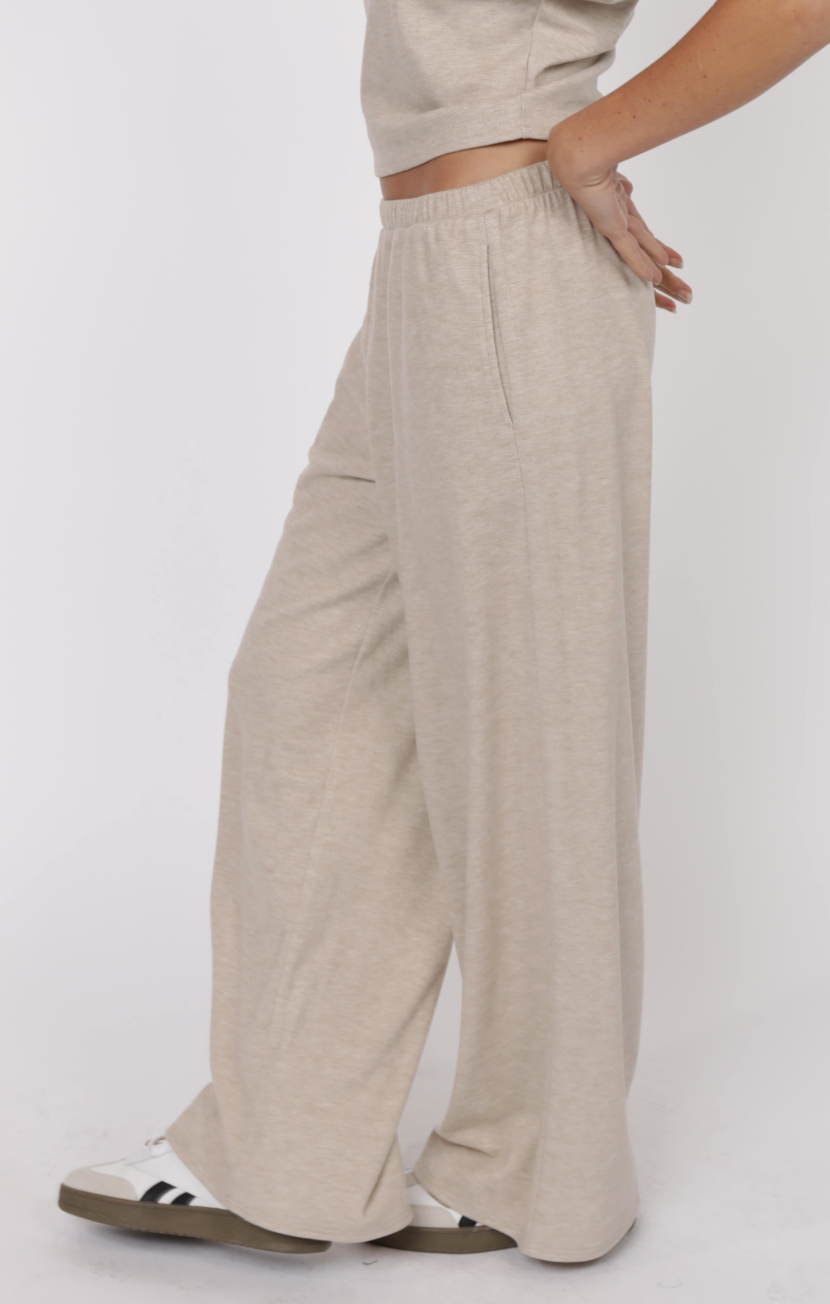 Cindy Elastic Waist Pull Up Pants