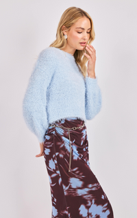 Electric Pulse Fuzzy Sweater