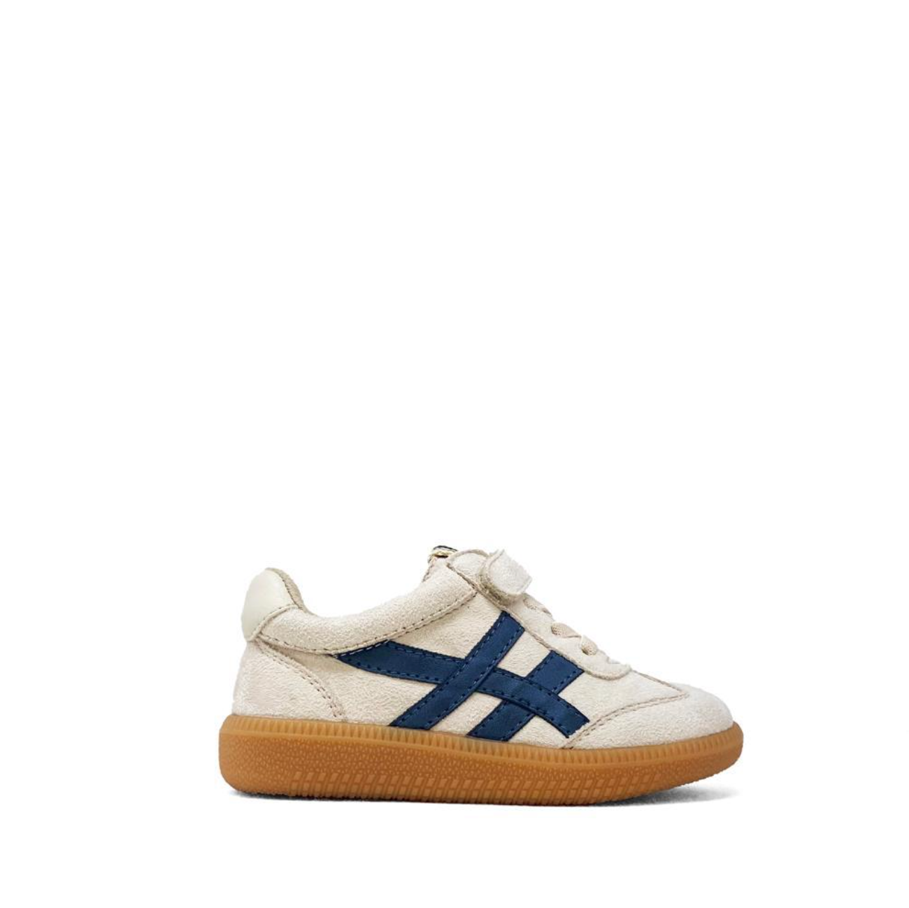Carson kids Sneaker - Deep Blue – Revelry Harbor