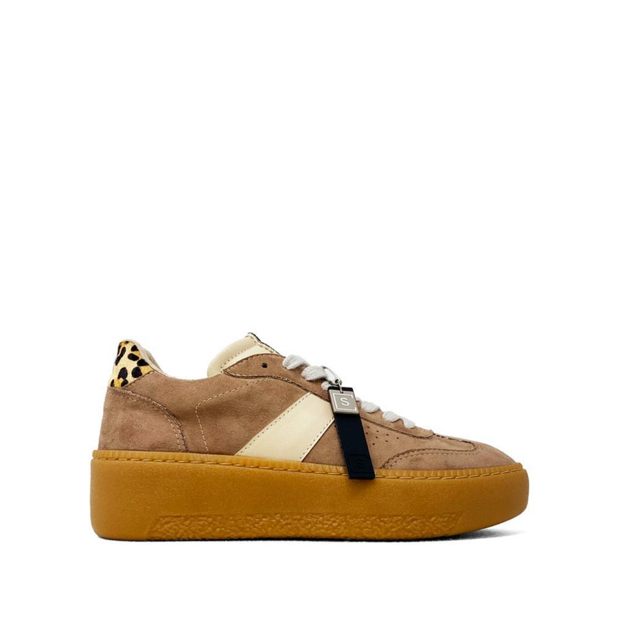 Stacey Taupe Chunky Shoes