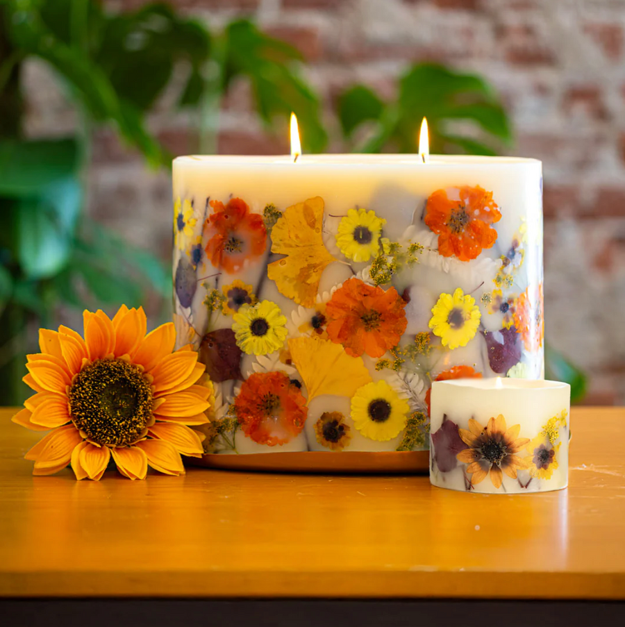Honey Tobacco Petite Oval Botanical Candle
