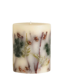 Forest Small Round Botanical Candle