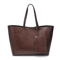 Tiffany Tote: Burgundy