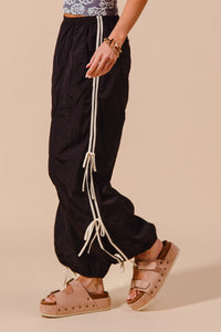 Gabriella Jogger Pants With Bow Ties