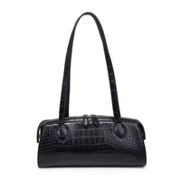 Nessa Shoulder Bag: Chocolate