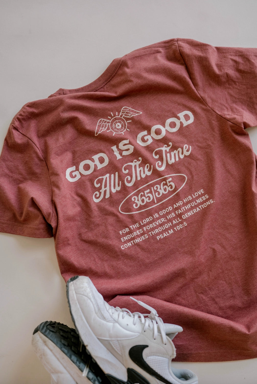 God is Good Tee - Clay
