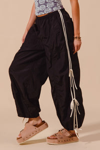 Gabriella Jogger Pants With Bow Ties