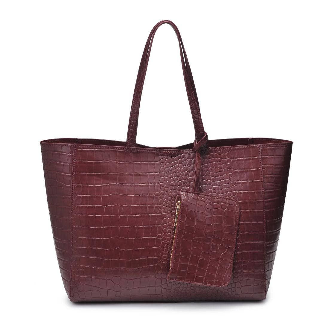 Tiffany Tote: Burgundy