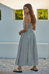 Stacey Strapless Flare Maxi Dress
