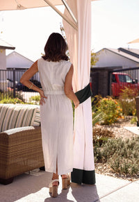 Aylani Midi Dress With Tied Details