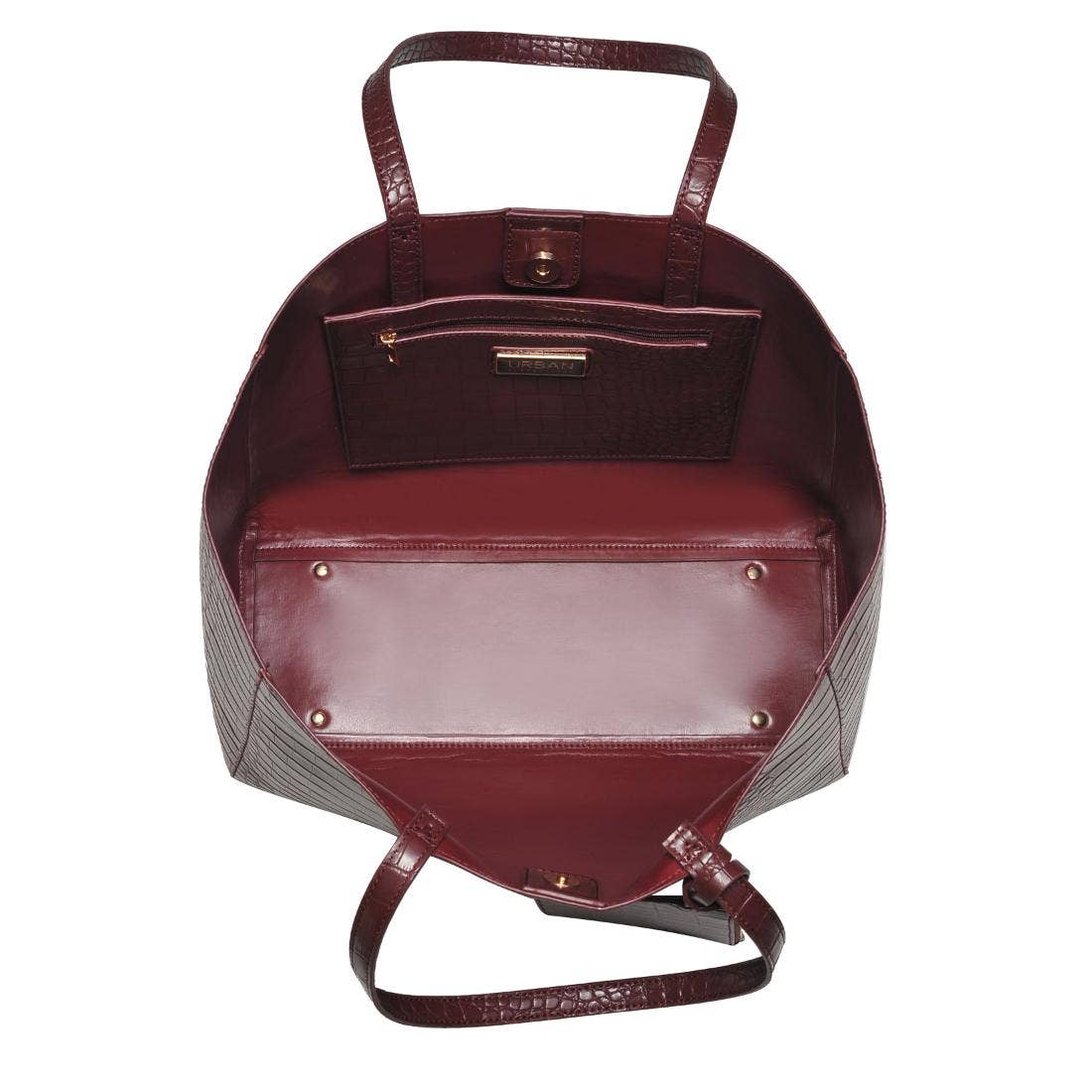 Tiffany Tote: Burgundy