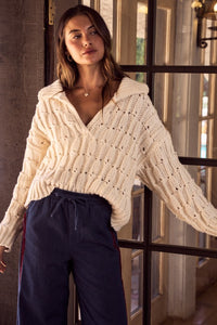 Mary Sweater- Oatmeal