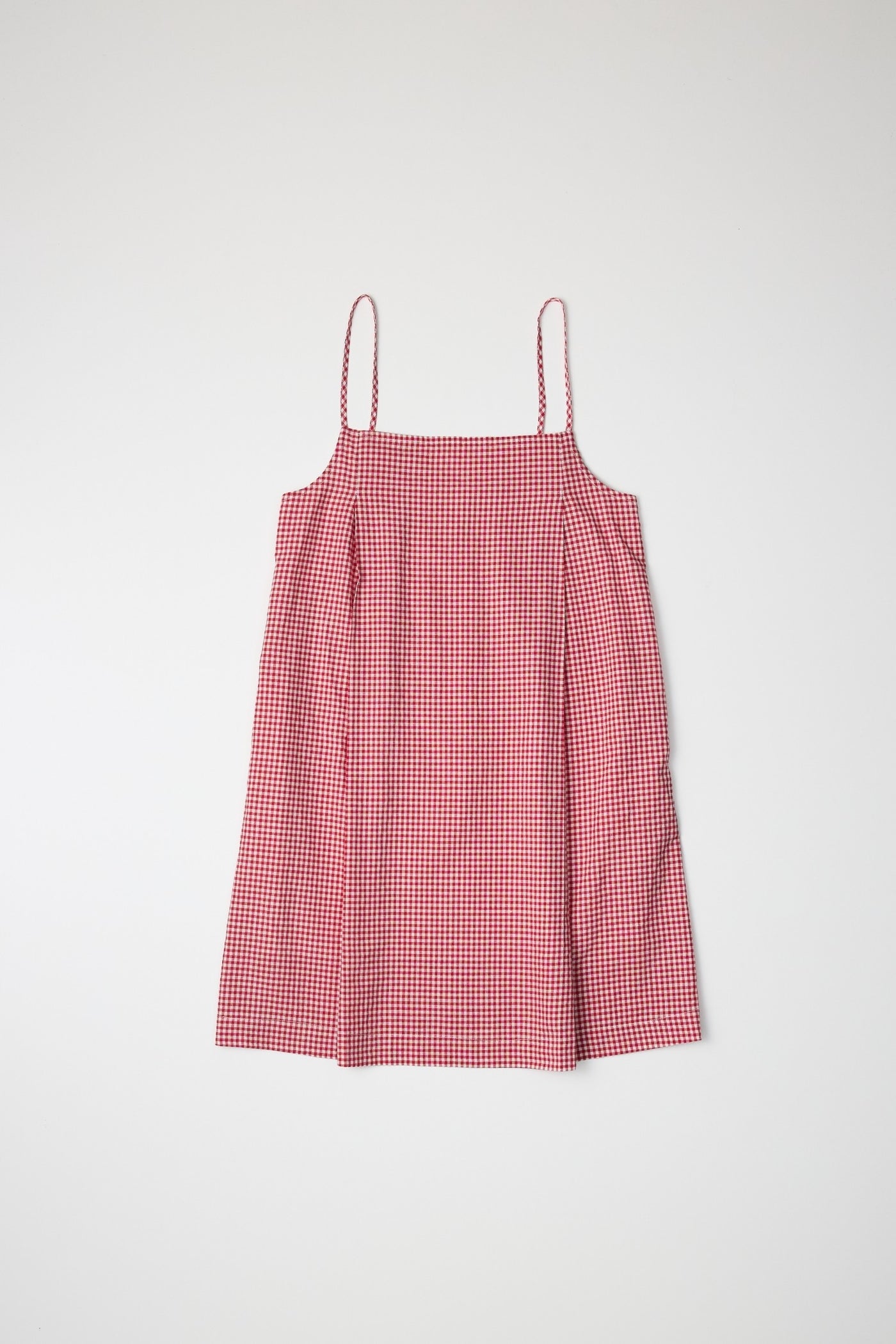 Kate Gingham Red Mini Dress