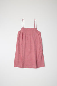 Kate Gingham Red Mini Dress