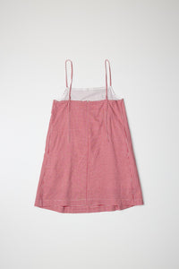 Kate Gingham Red Mini Dress