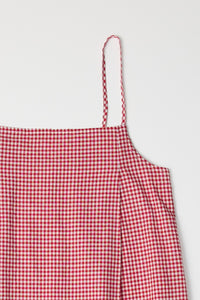 Kate Gingham Red Mini Dress