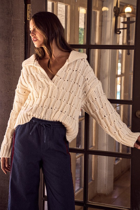 Mary Sweater- Oatmeal