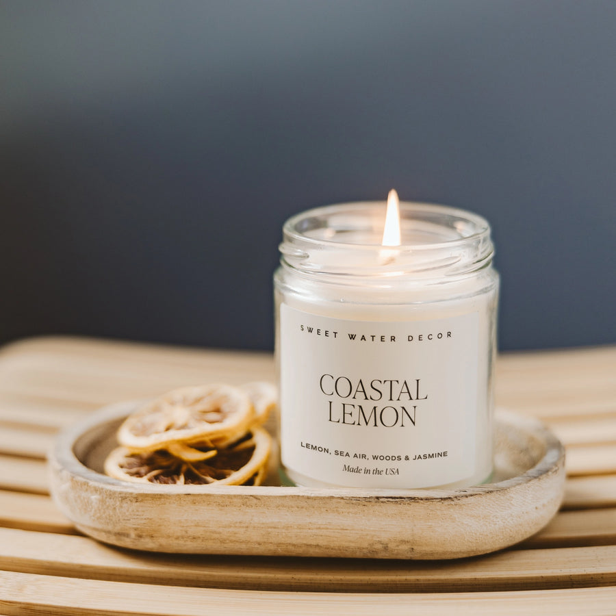 Coastal Lemon 9 OZ Candle