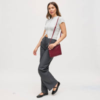 Judy Crossbody: Burgundy