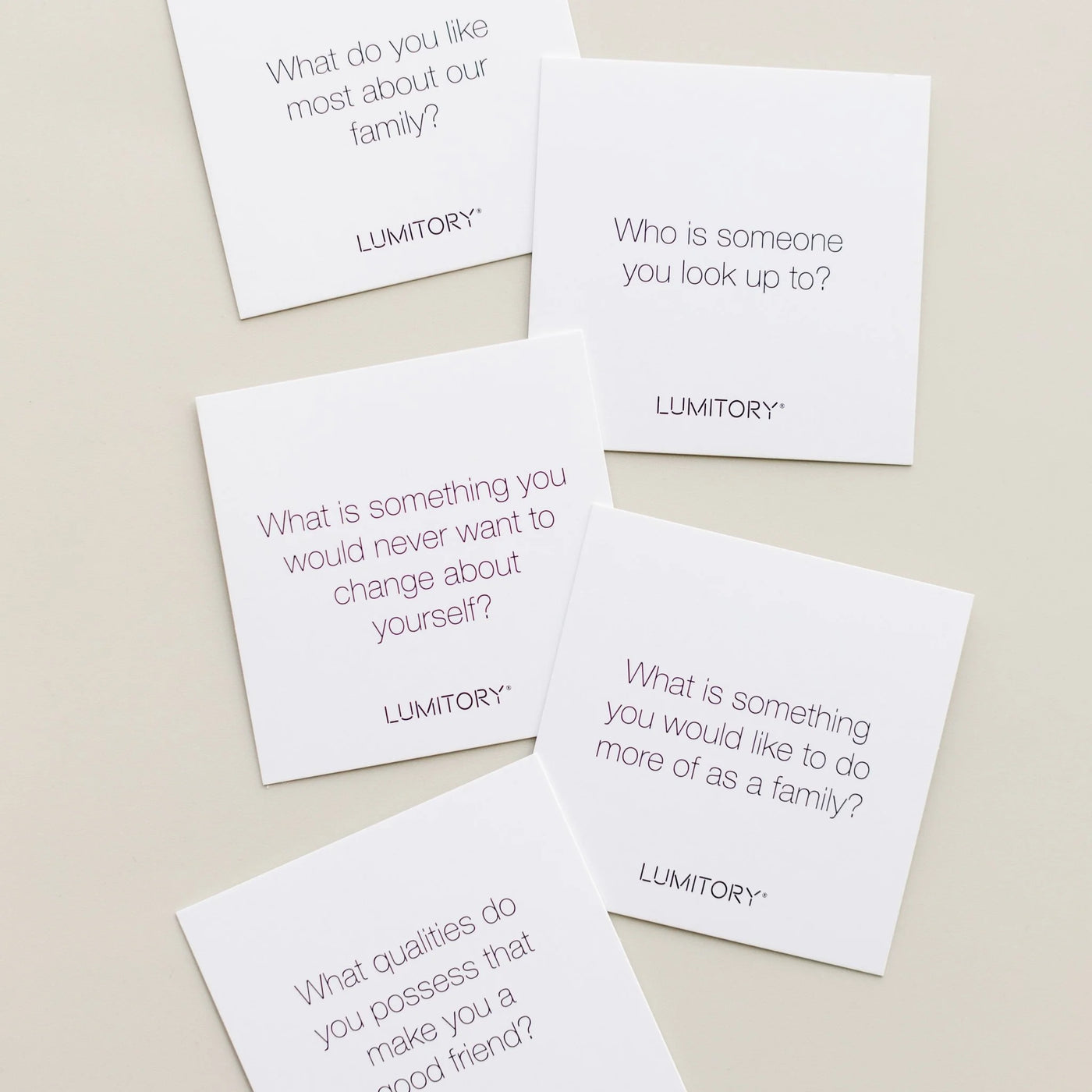Conversation Card Set - Family
