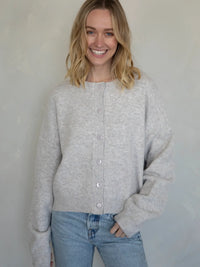 Alyssa Cardigan - Heather Oat
