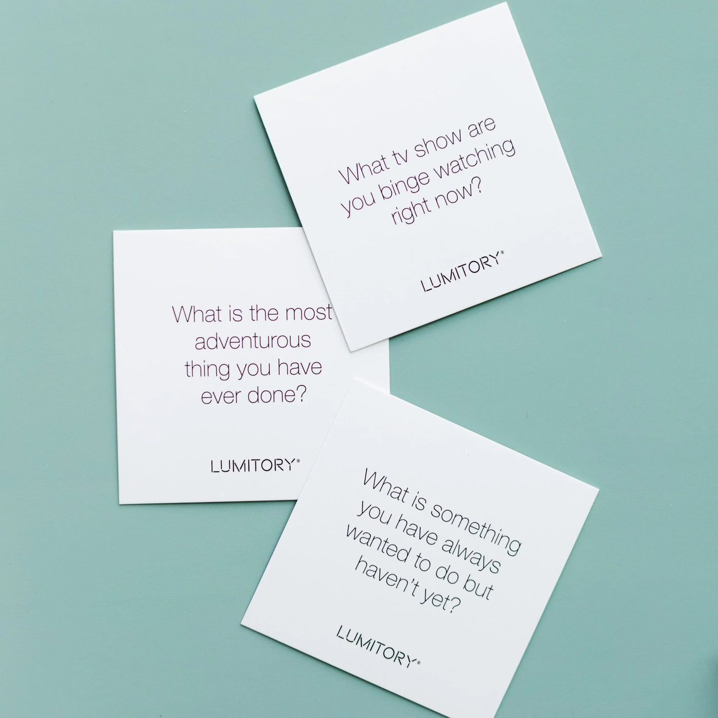 Conversation Card Set - Gatherings