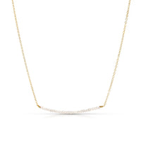 Pearl Bar 14K Gold Filled Necklace
