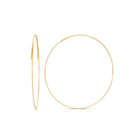 Gold Plated Hoop Earrings