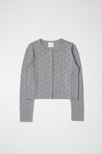 Carmela Cardigan - Heather Grey