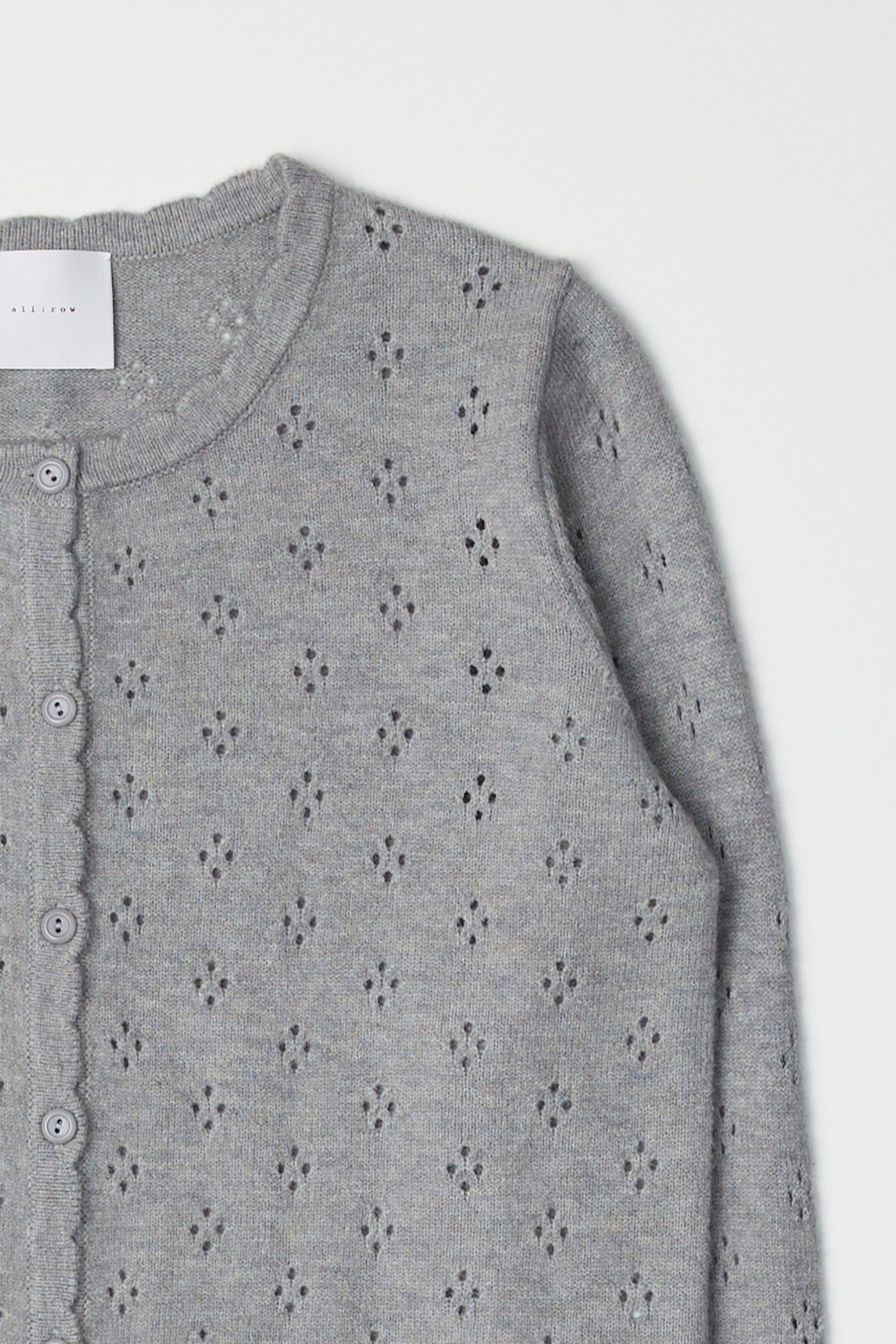 Carmela Cardigan - Heather Grey