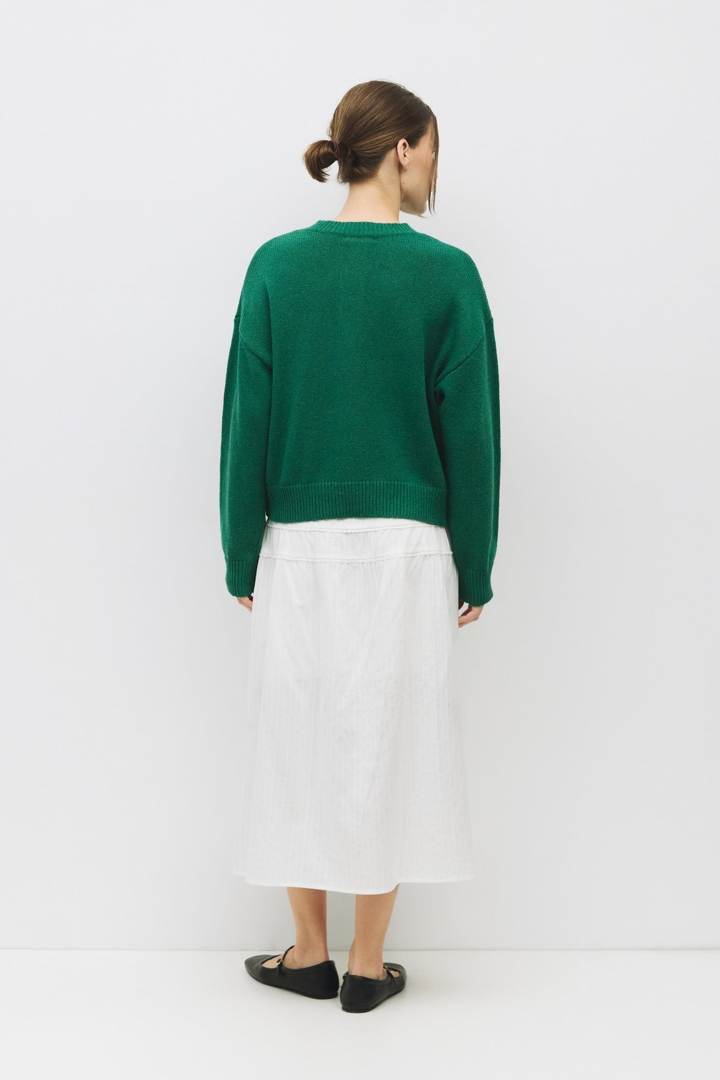 Lucy Cardigan - Dark Green