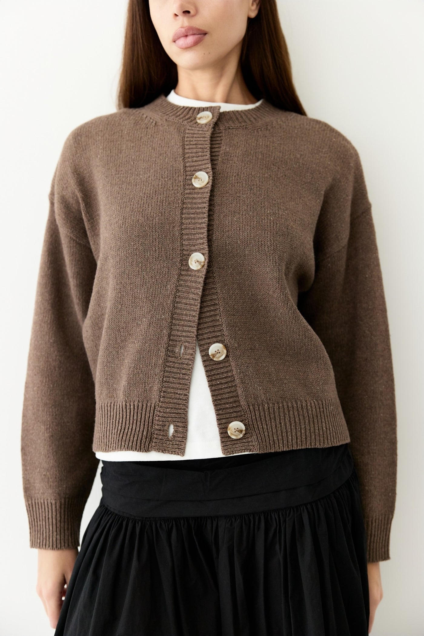 Lucy Mocha Cardigan