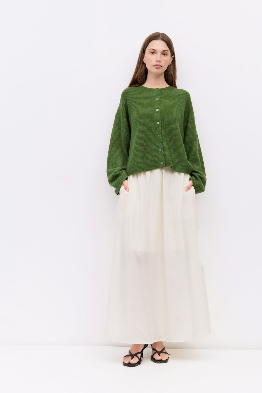 Anabel Cardigan - Green