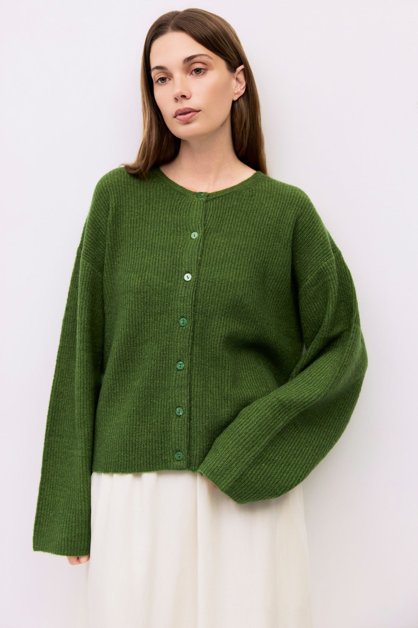 Anabel Cardigan - Green