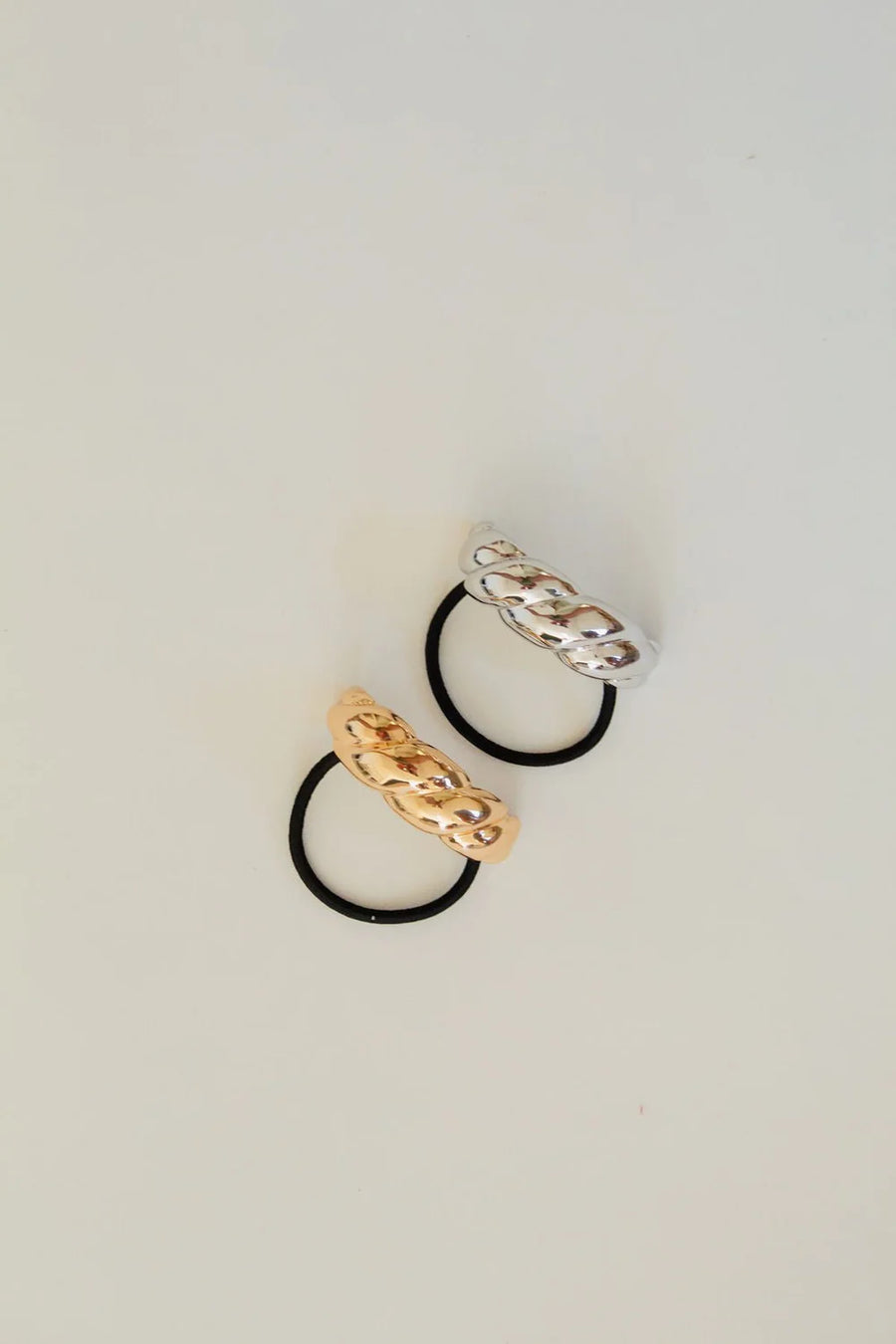 Spiral Hair Tie - Gold