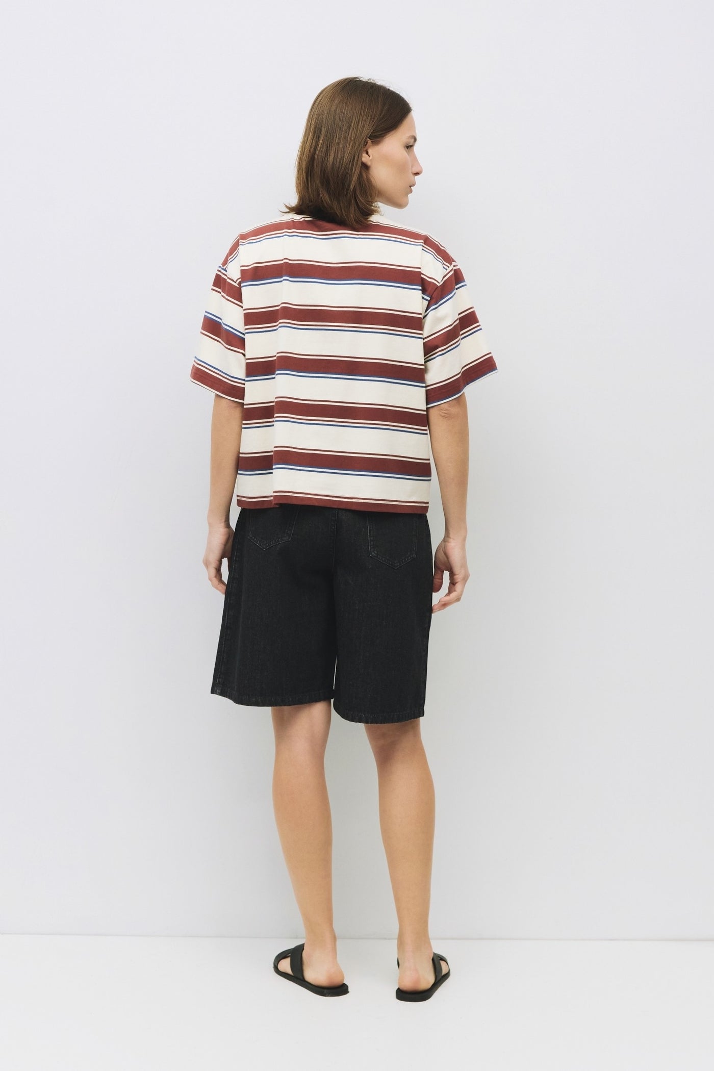 Deliah Brown Boxy Top