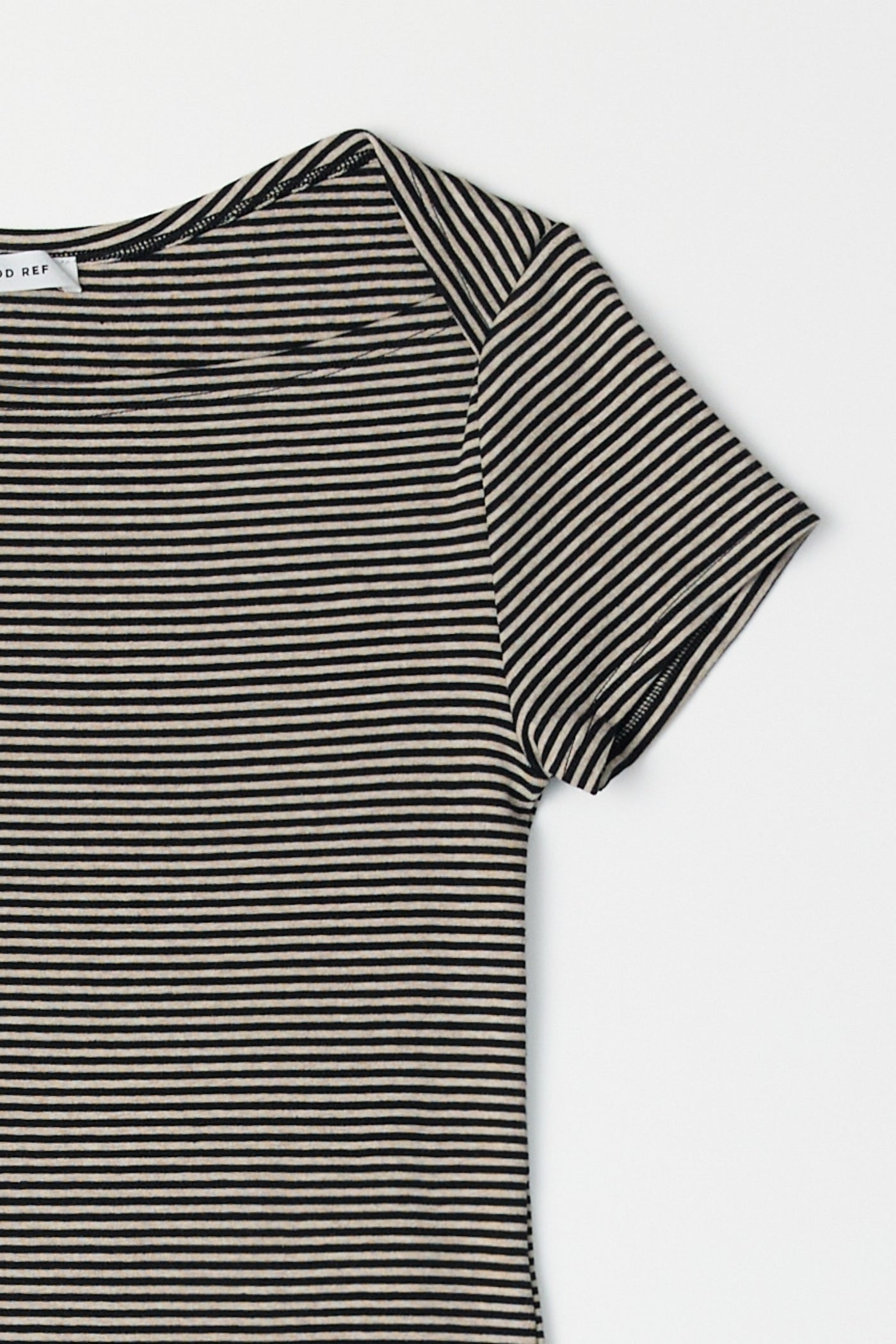 Cristi Black Striped Top